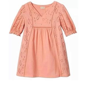 Pink Universal Thread eyelet dress